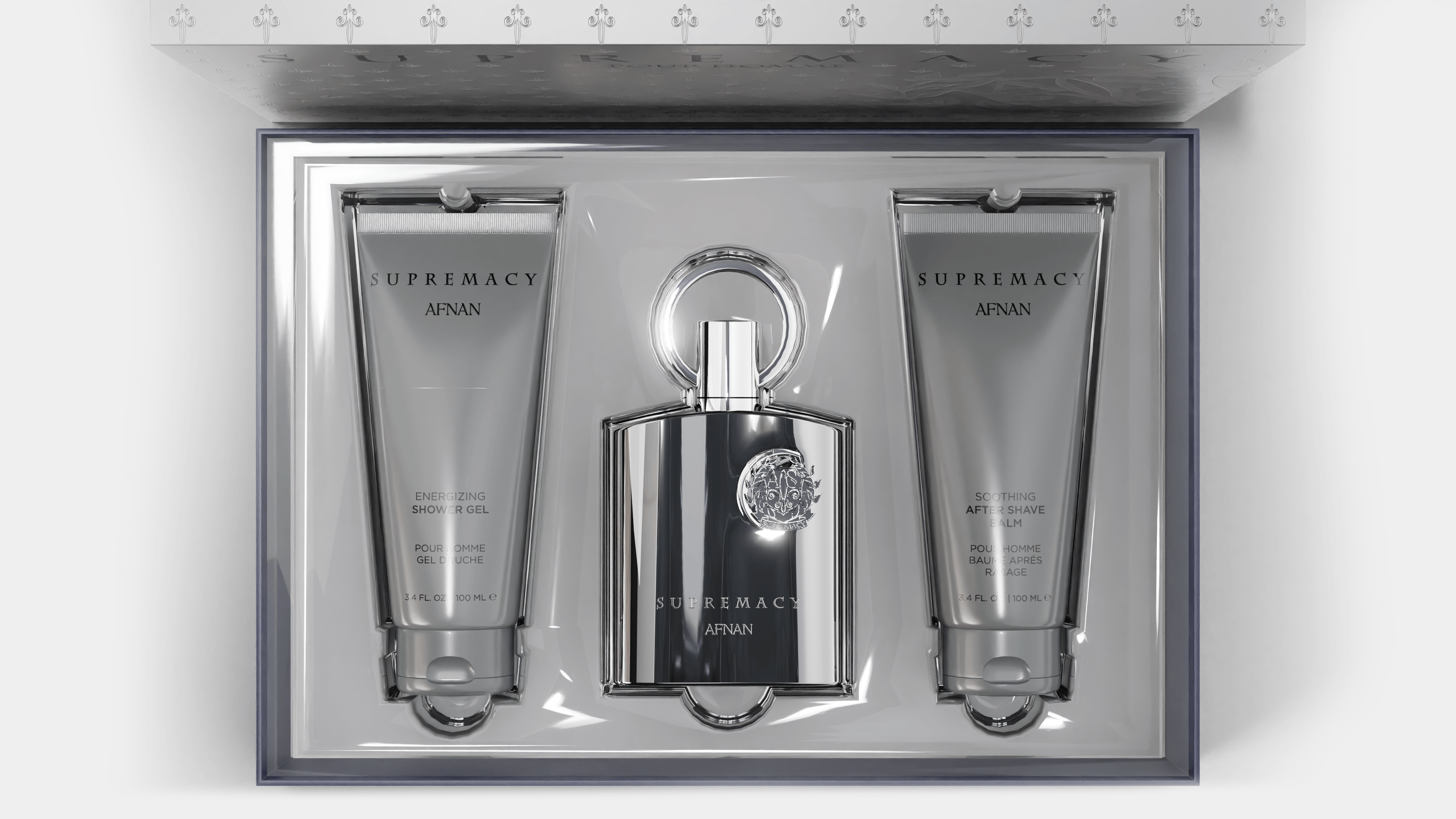 ZESTAW UPOMINKOWY SUPREMACY SILVER